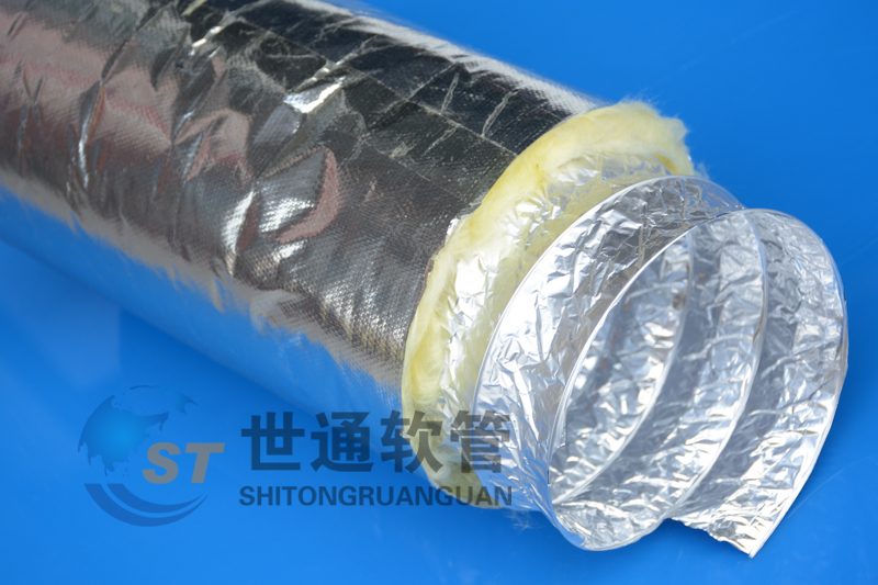 ST00389軟管，鋁箔保溫軟管